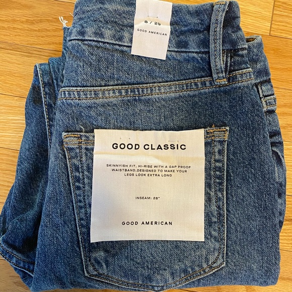 Good American Good Classic jeans size 8/29. - Picture 2 of 5